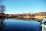 Біле озеро на Сіверському Дінці в листопаді 2012